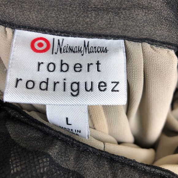 Neiman Marcus Robert Rodriguez Blouse Tank Top Sz L Target Lace Ruffle Career - Picture 5 of 10